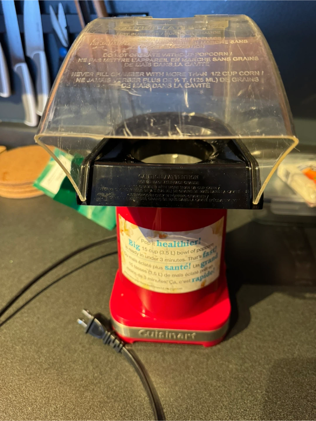 Cuisinart Popcorn Maker - photo 2