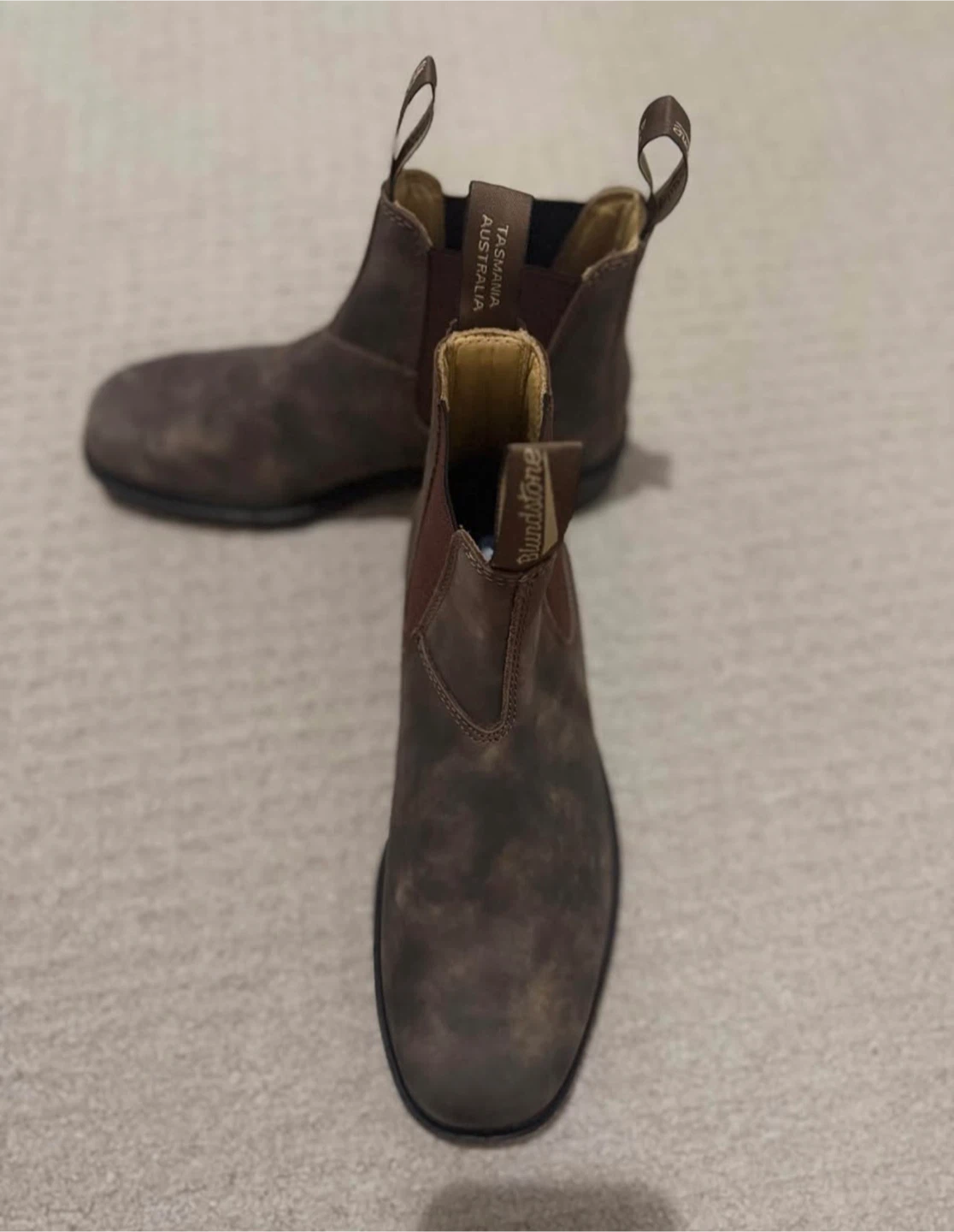 Blundstone Chelsea Boots - Brown Distressed Leather - photo 5