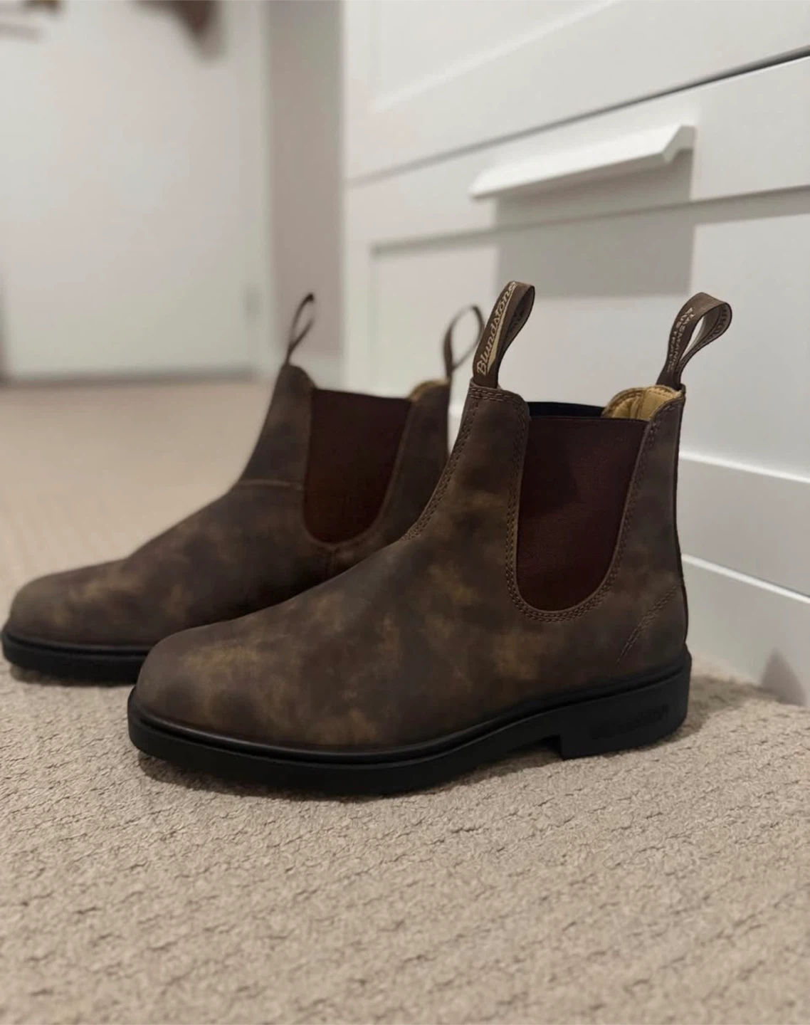 Blundstone Chelsea Boots - Brown Distressed Leather - photo 4