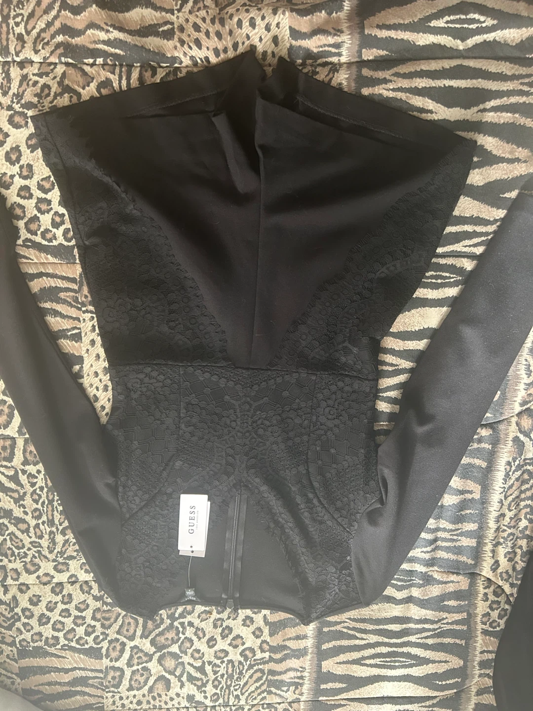 Brand new with tags GUESS Black Lace Romper Size S