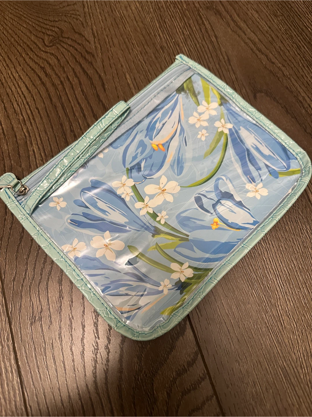 Pale Blue Cosmetic Bag - photo 2
