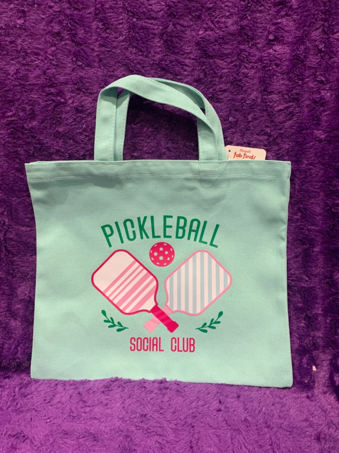 Pickleball Social Club Tote Bag