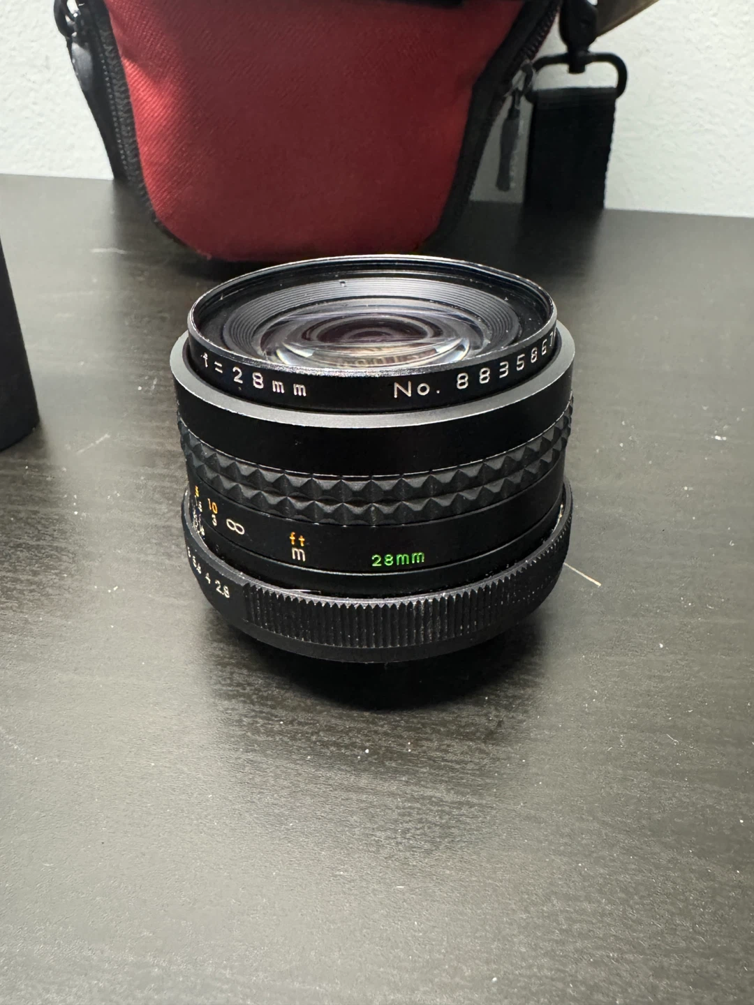 Pentax K1000 35mm Film with Takumar 135mm & 28mm and Flash - photo 5