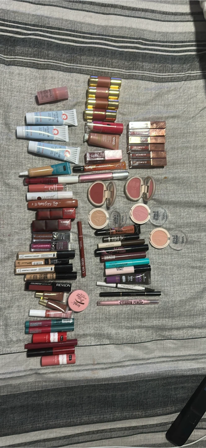Assorted Makeup Lot - Lipsticks, Blushes, Concealer & More
