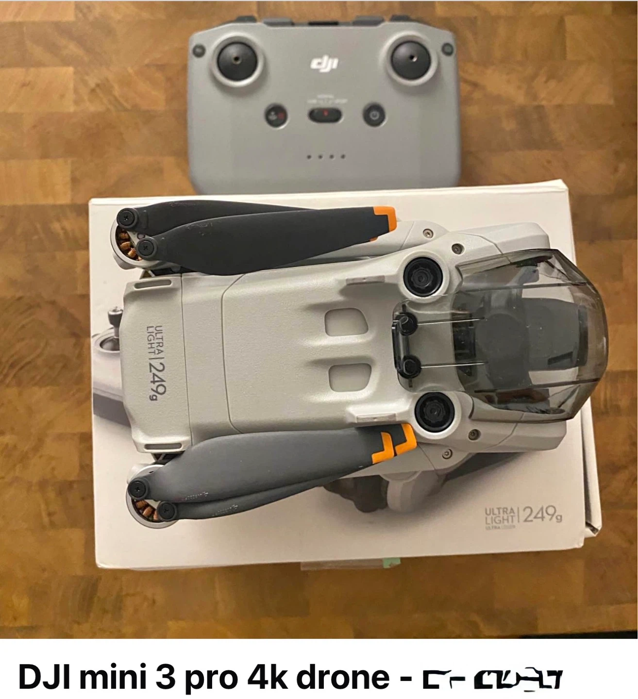 DJI Mini 3 Pro 4K Drone - Ultra Light 249g