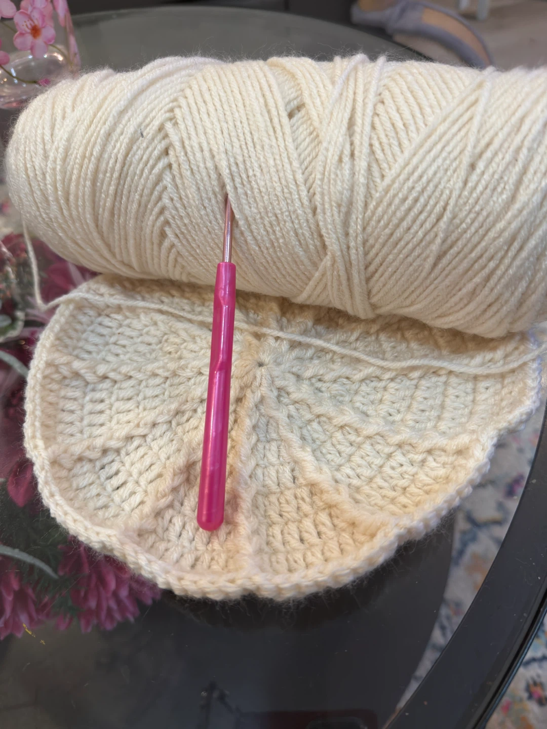 Handmade Crochet Cushion
