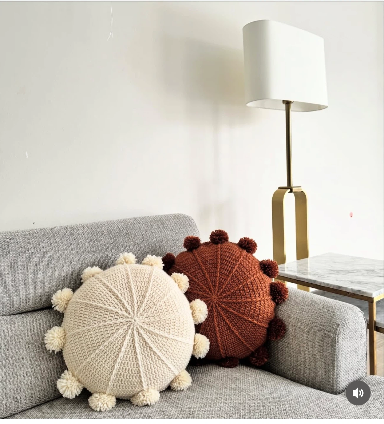 Handmade Crochet Cushion - photo 2