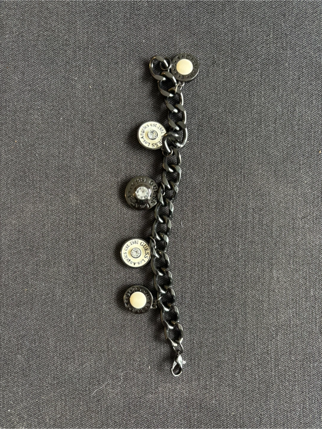Guess Chain Bracelet with Charms