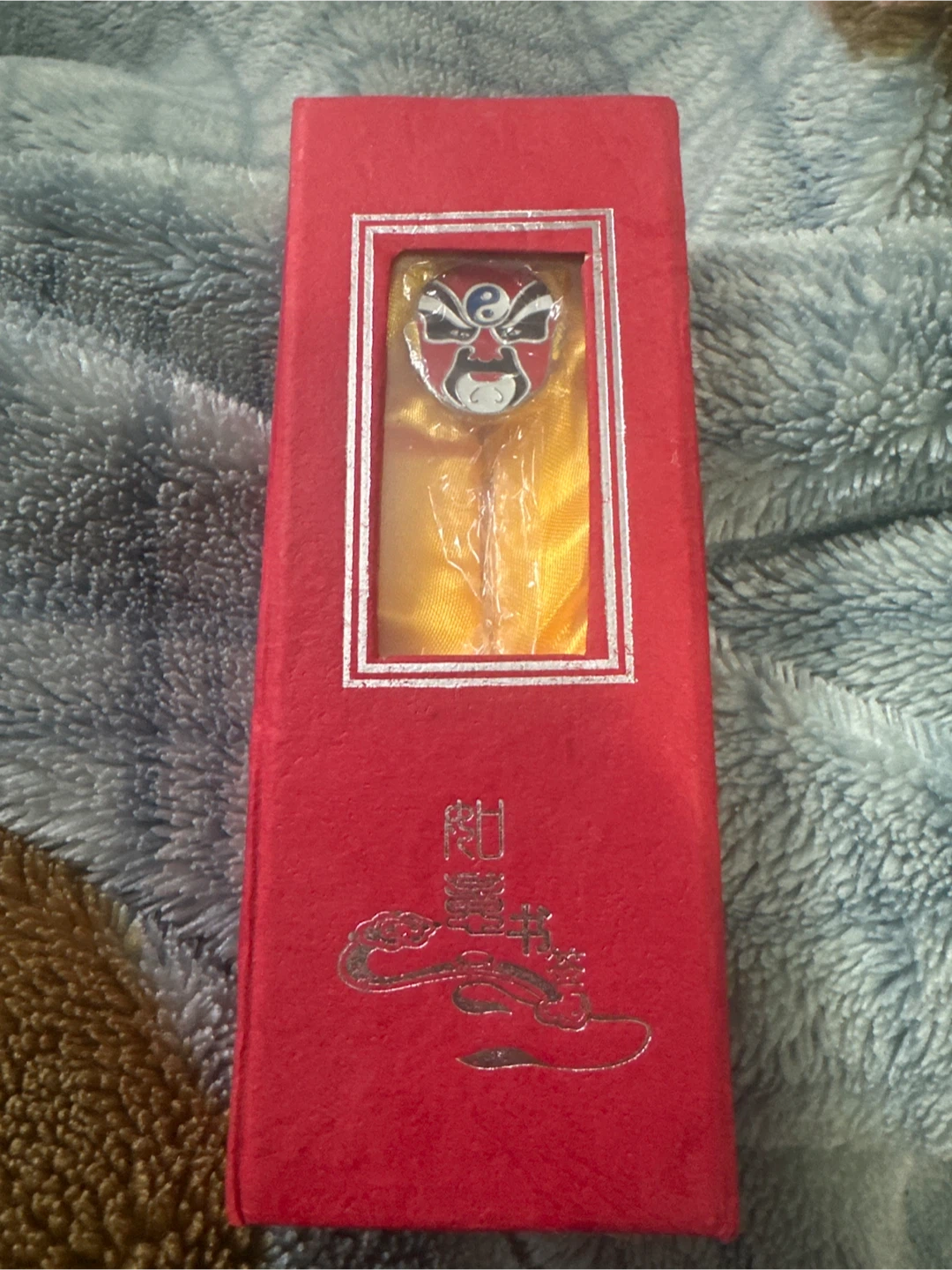 Peking Opera Mask Bookmark - photo 3