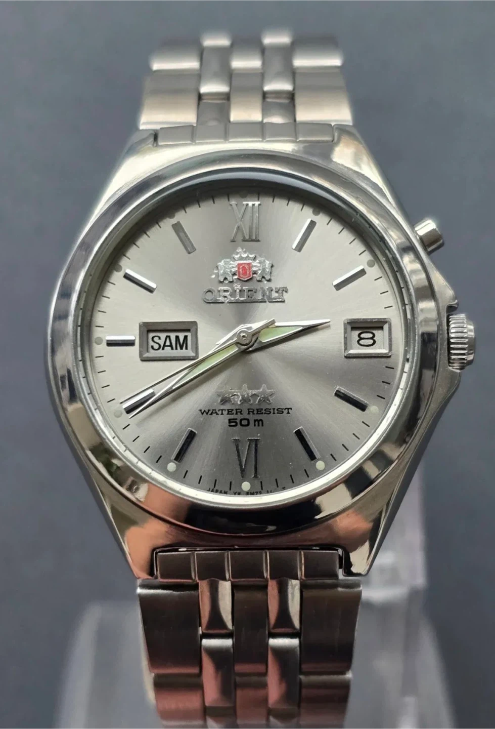 Orient Men's Silver Watch