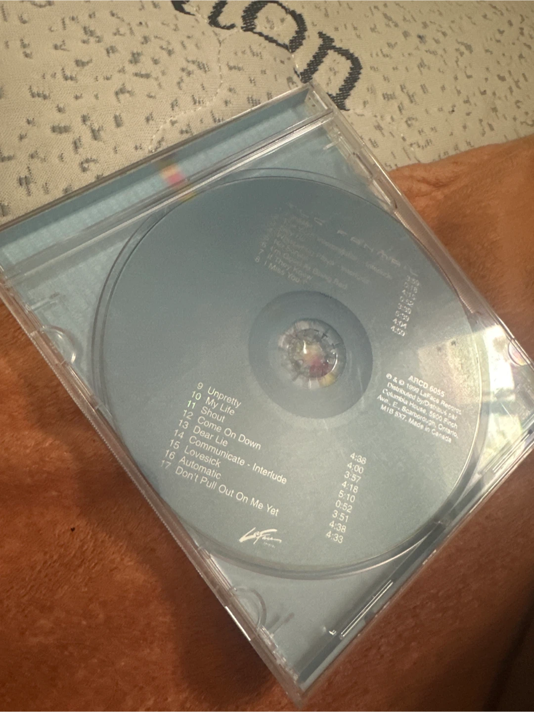 TLC FanMail CD