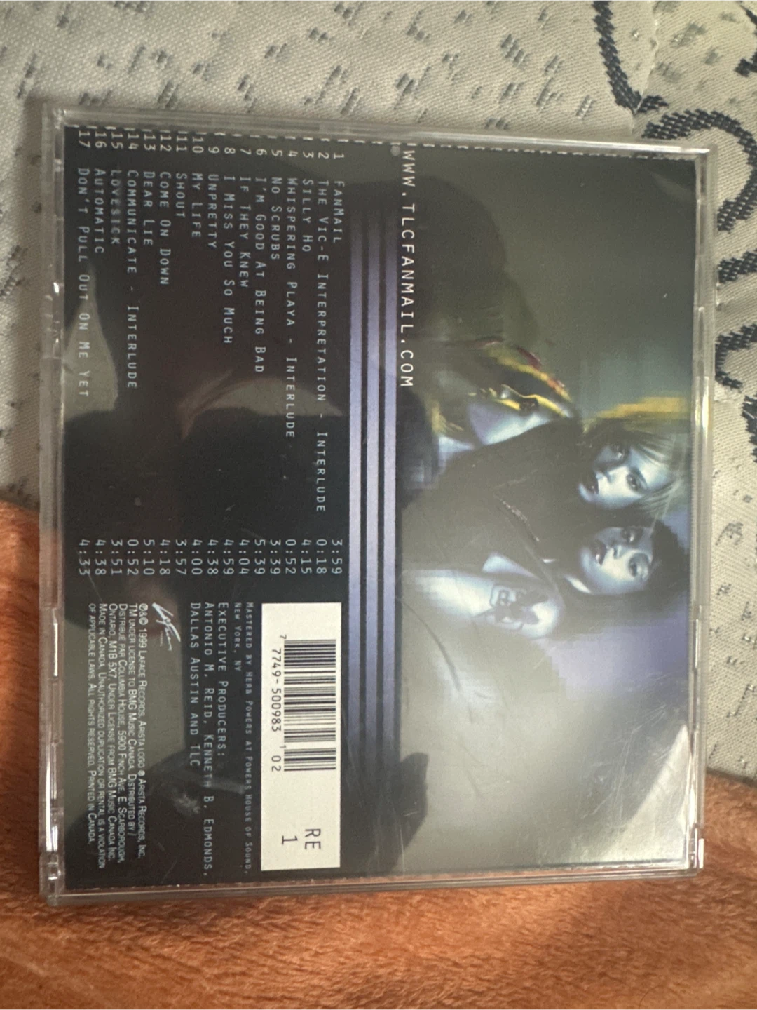 TLC FanMail CD - photo 2