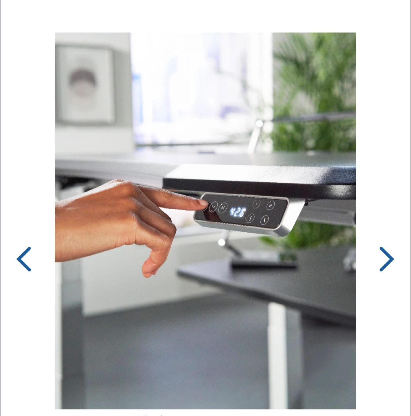 WORKPRO Electric Height-Adjustable Standing Desk - photo 4