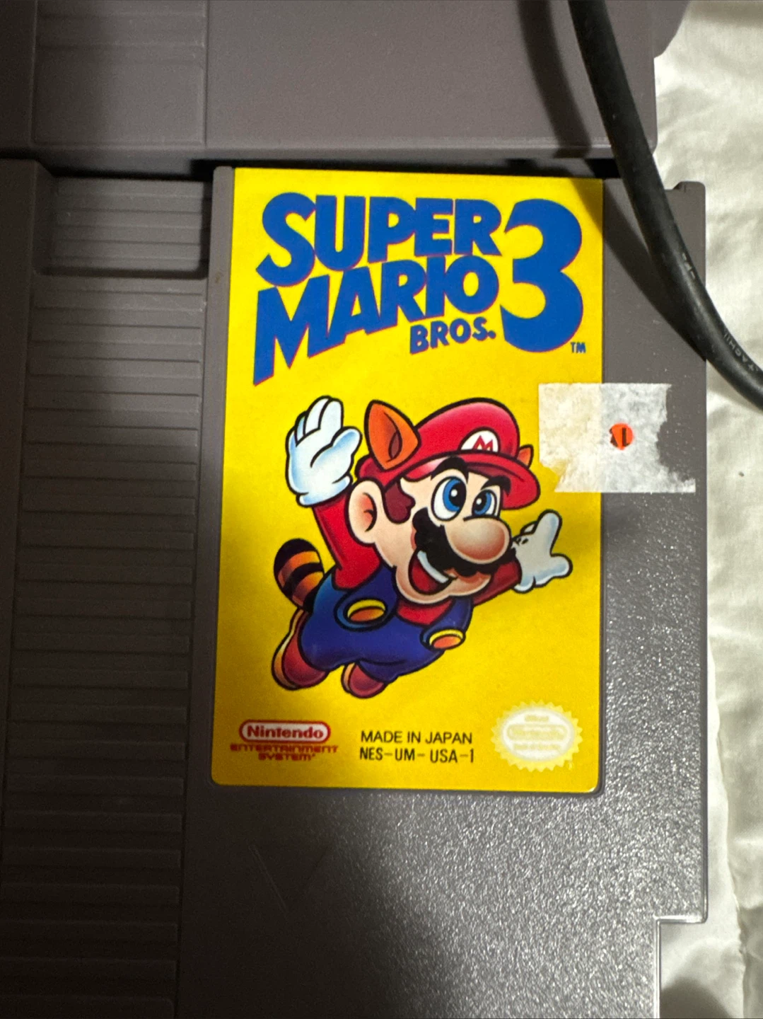 Super Mario Bros. 3 NES Game Cartridge