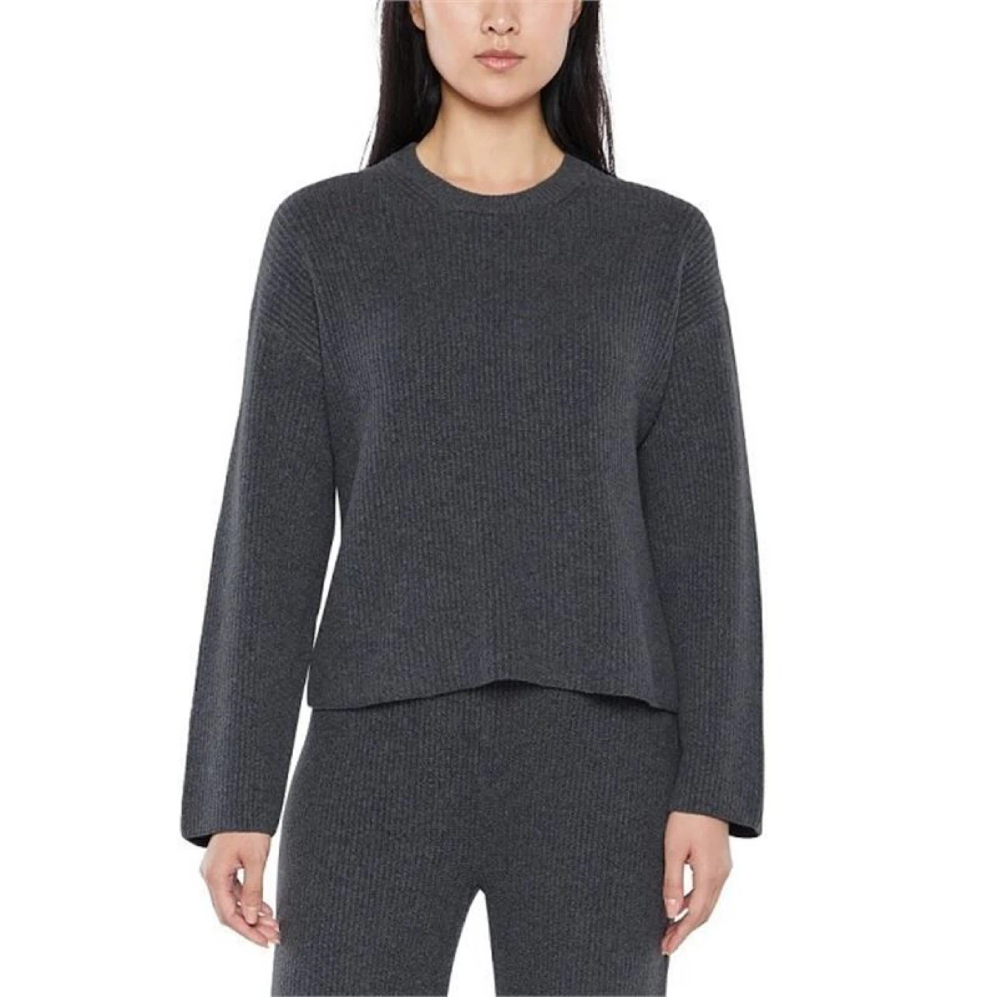 GAP Women's Grey Ribbed Sweater & Pant