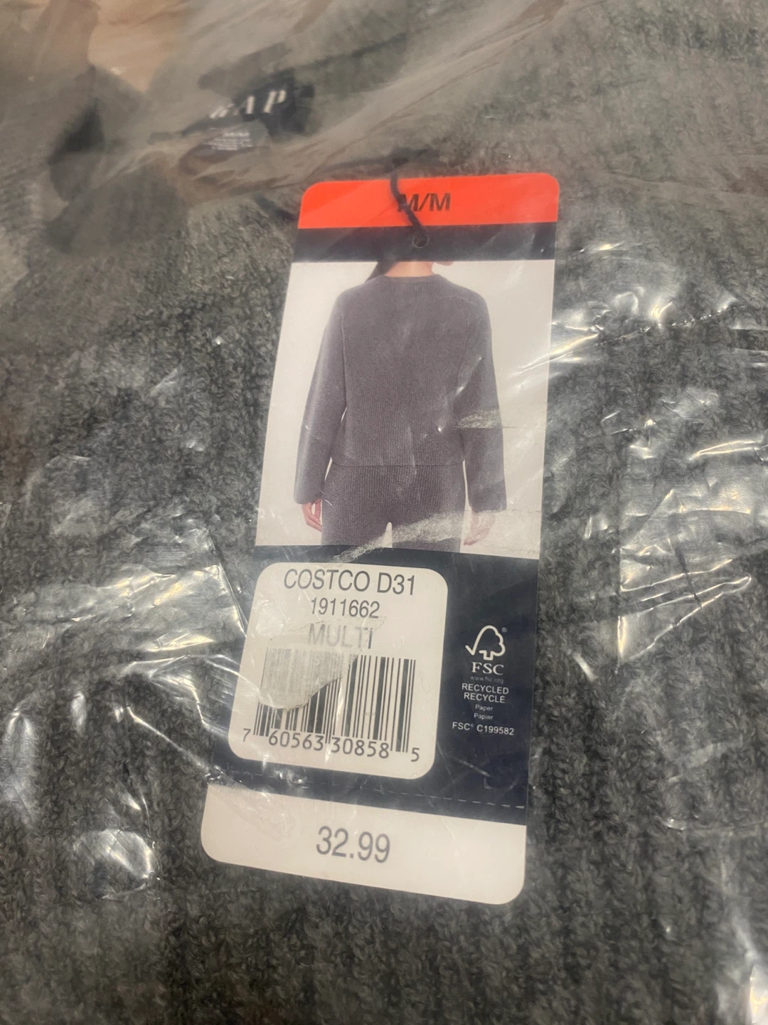 GAP Women's Grey Ribbed Sweater & Pant - photo 5