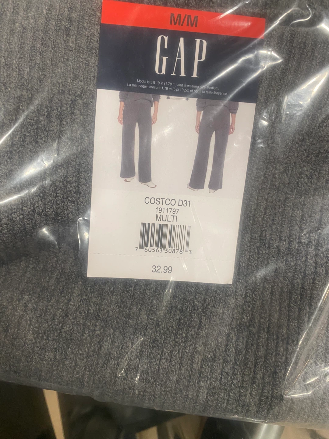 GAP Women's Grey Ribbed Sweater & Pant - photo 3