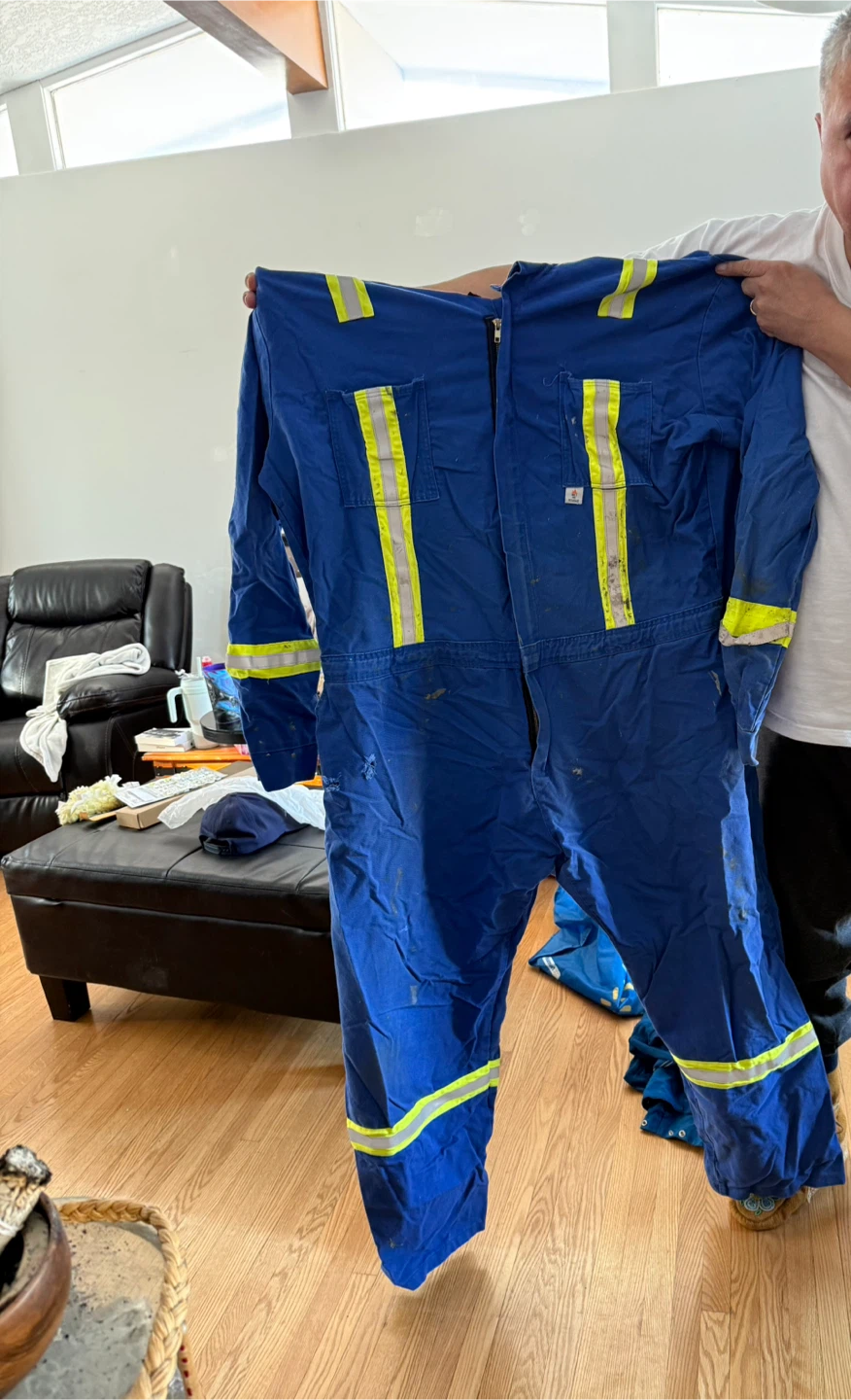 *reduced* Blue Flame Resistant Coveralls Size 56T