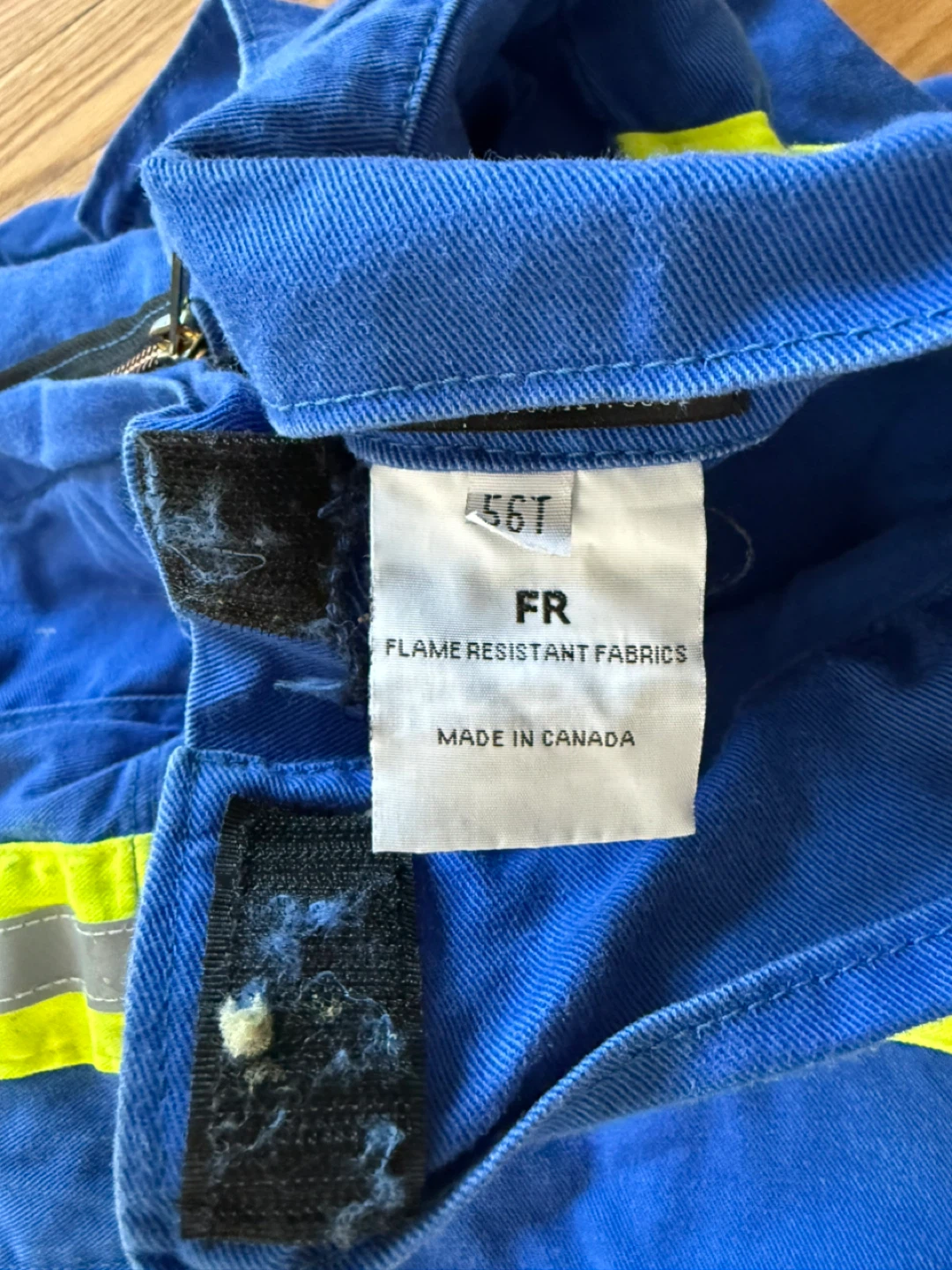 *reduced* Blue Flame Resistant Coveralls Size 56T - photo 3