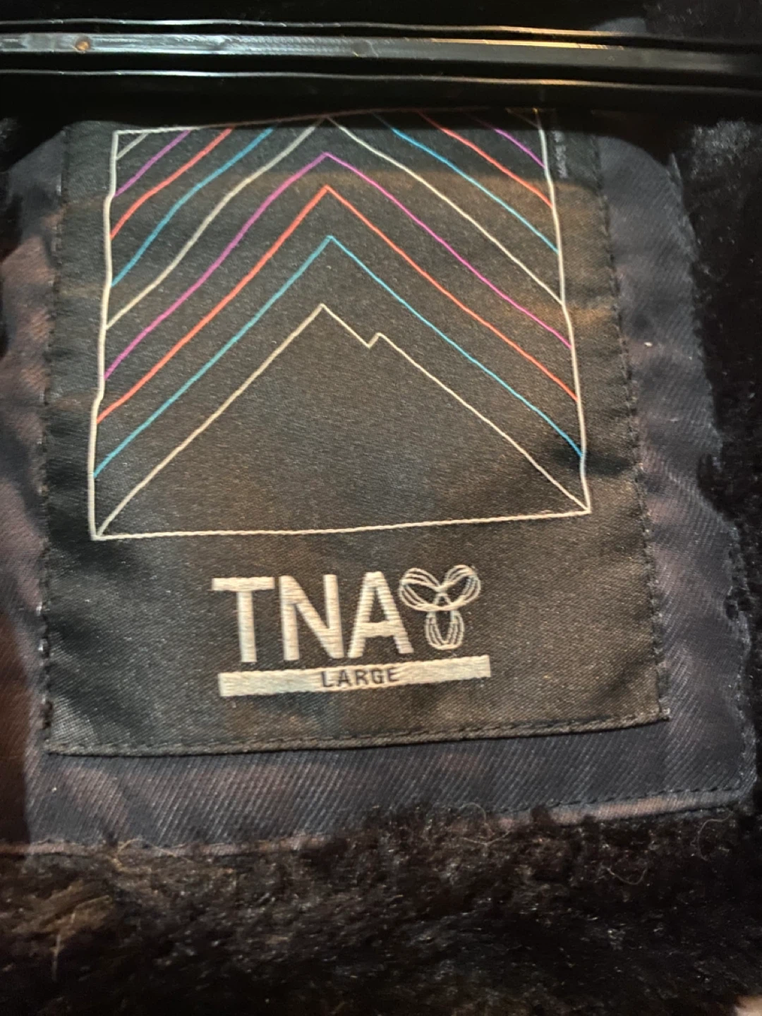 TNA Black Winter Jacket with Fur Hood - photo 5