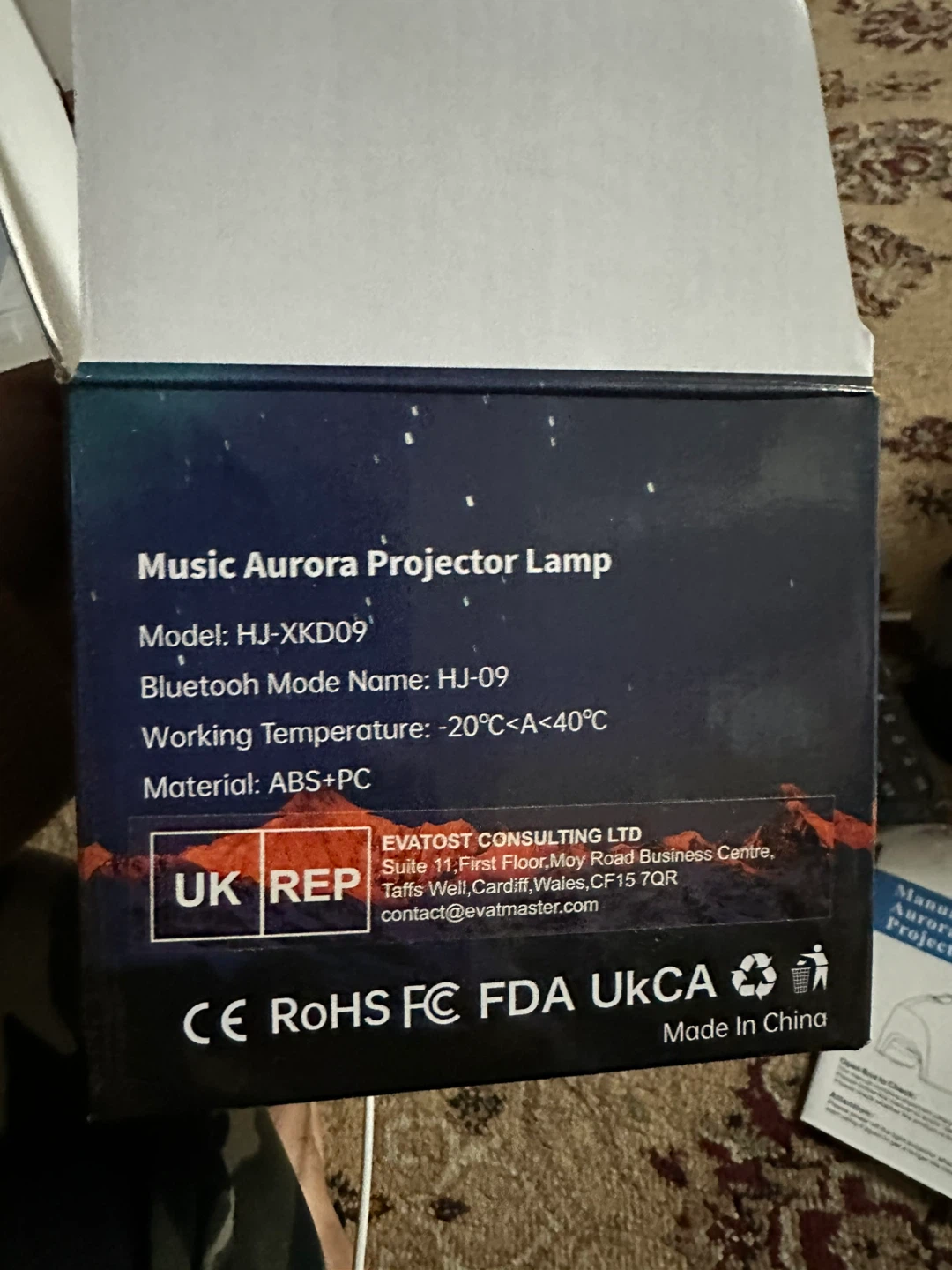 Music Aurora Projector Lamp - photo 5