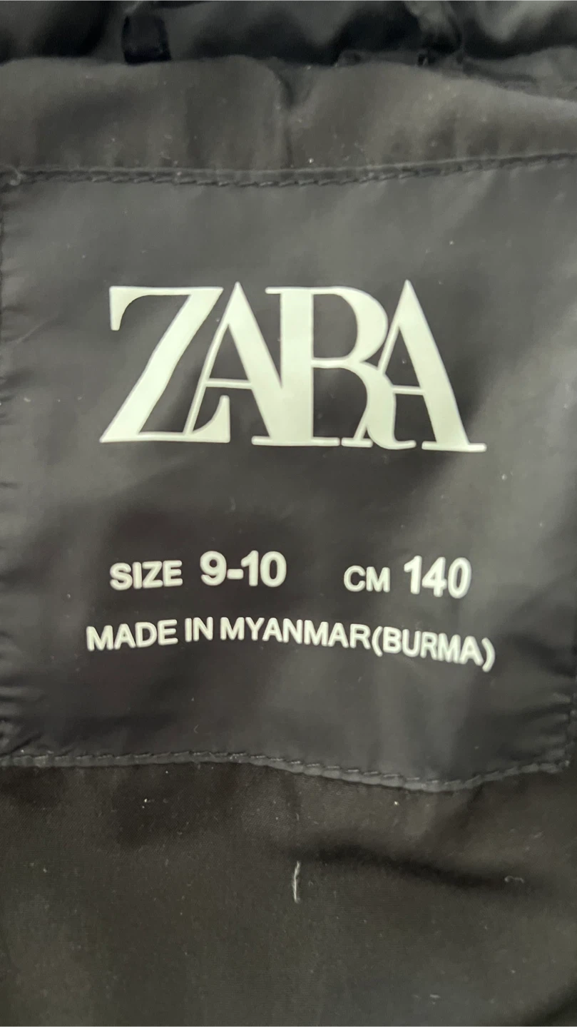 Down Stuffing Zara Jackets White and Black - photo 4