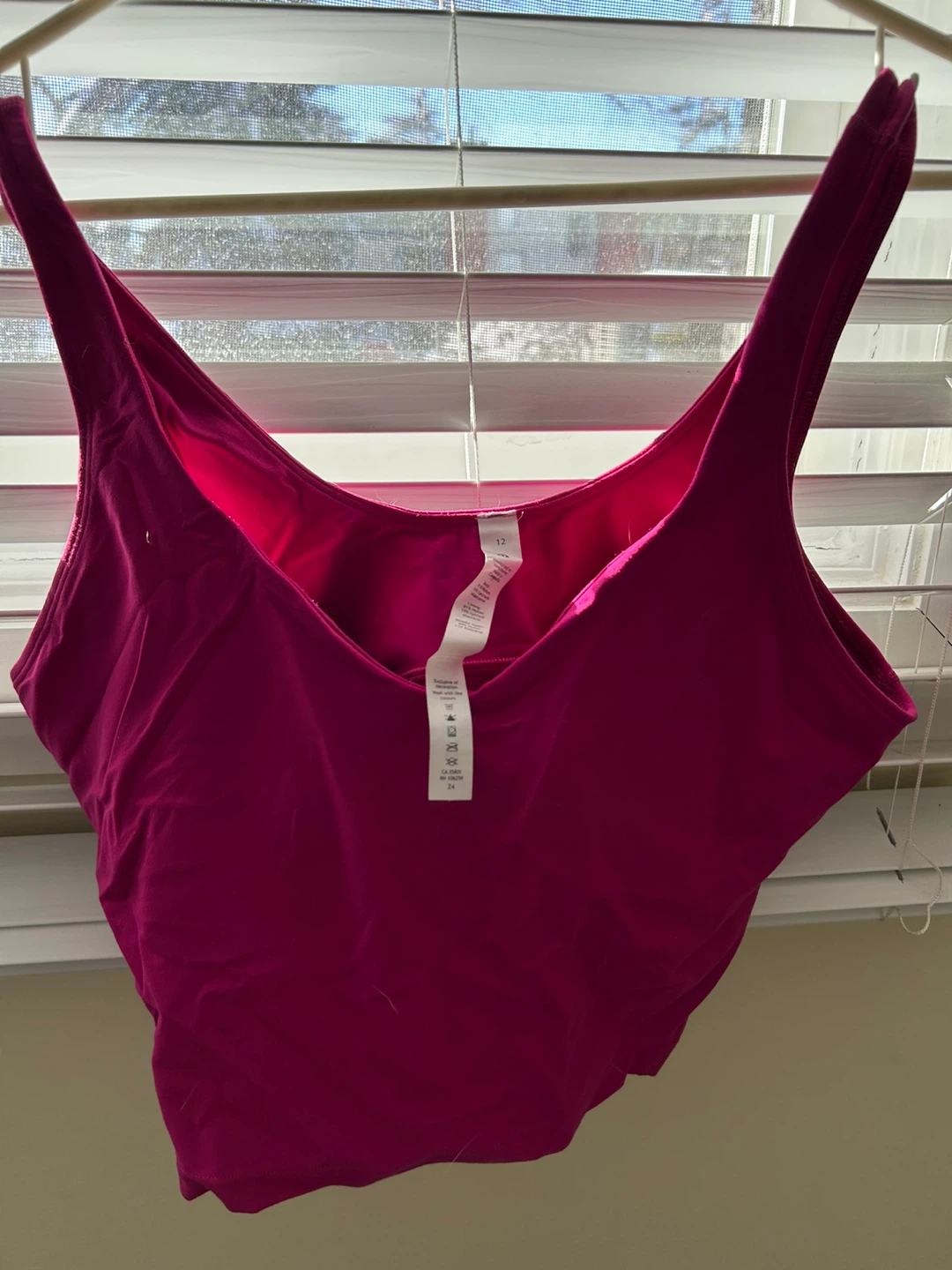 Lululemon Align Tank Top Magenta Size 12