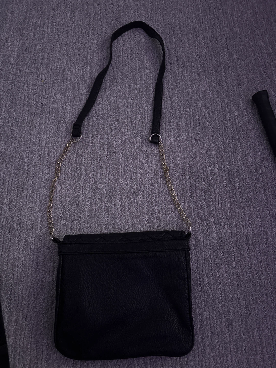 Black quilted crossbody bag - photo 2