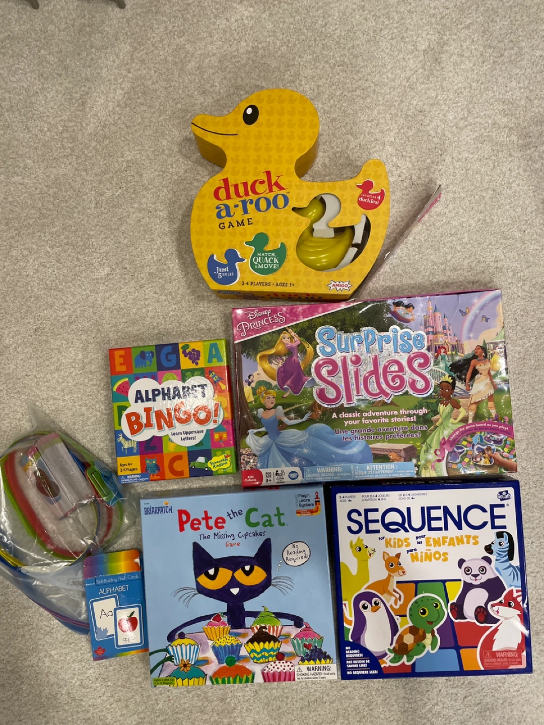 Kids Games Bundle: Alphabet Bingo, Pete the Cat, Sequence & More