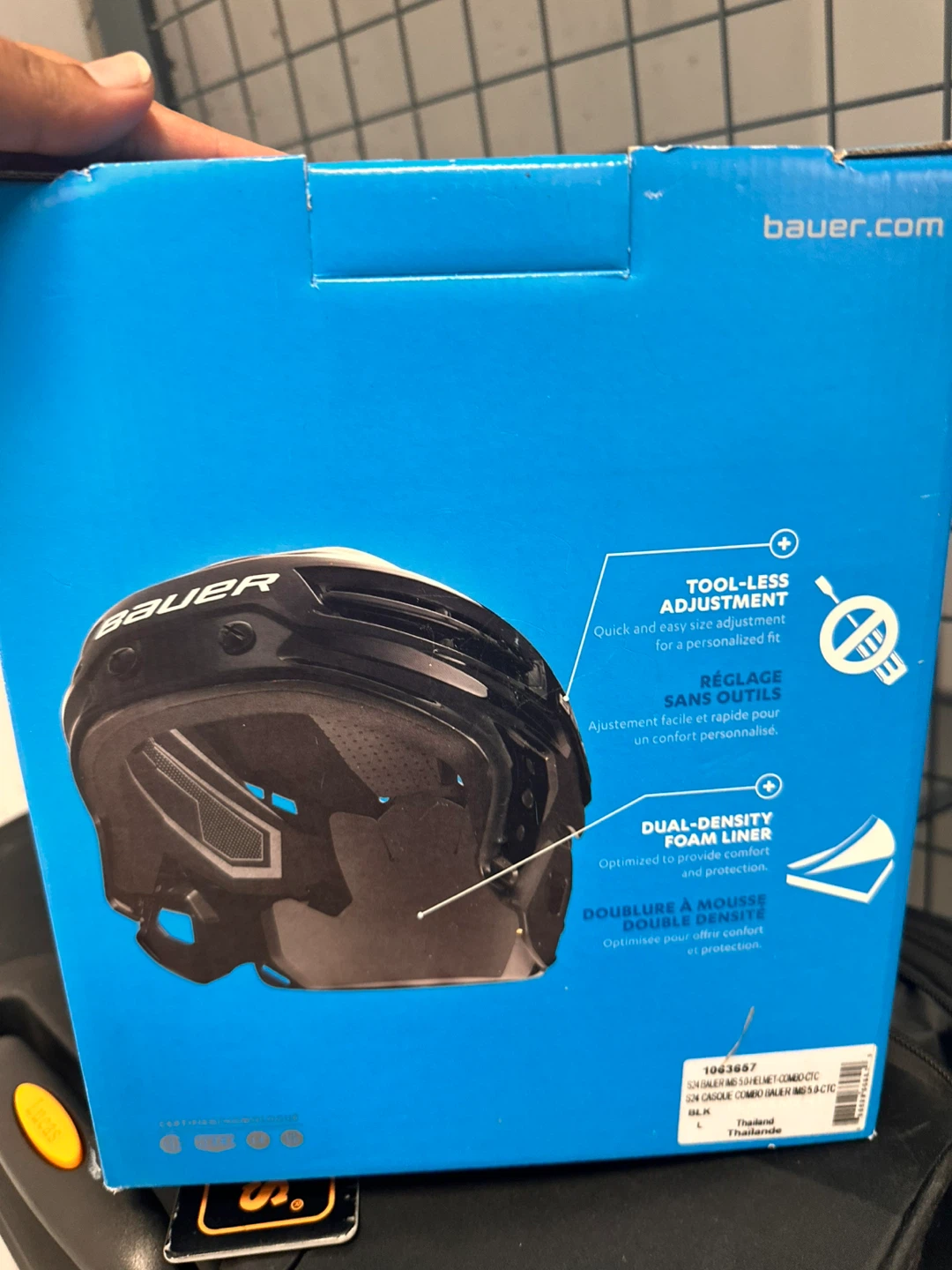 Bauer IMS 5.0 Hockey Helmet with Cage - Size L - photo 3