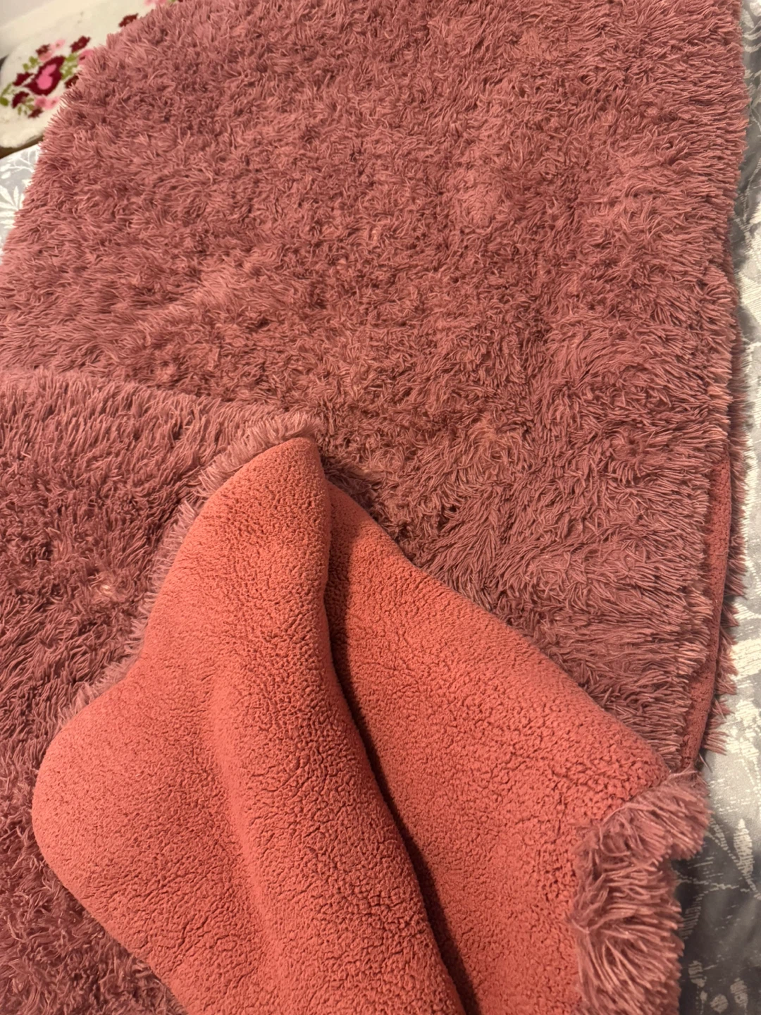 Pink Plush Blanket