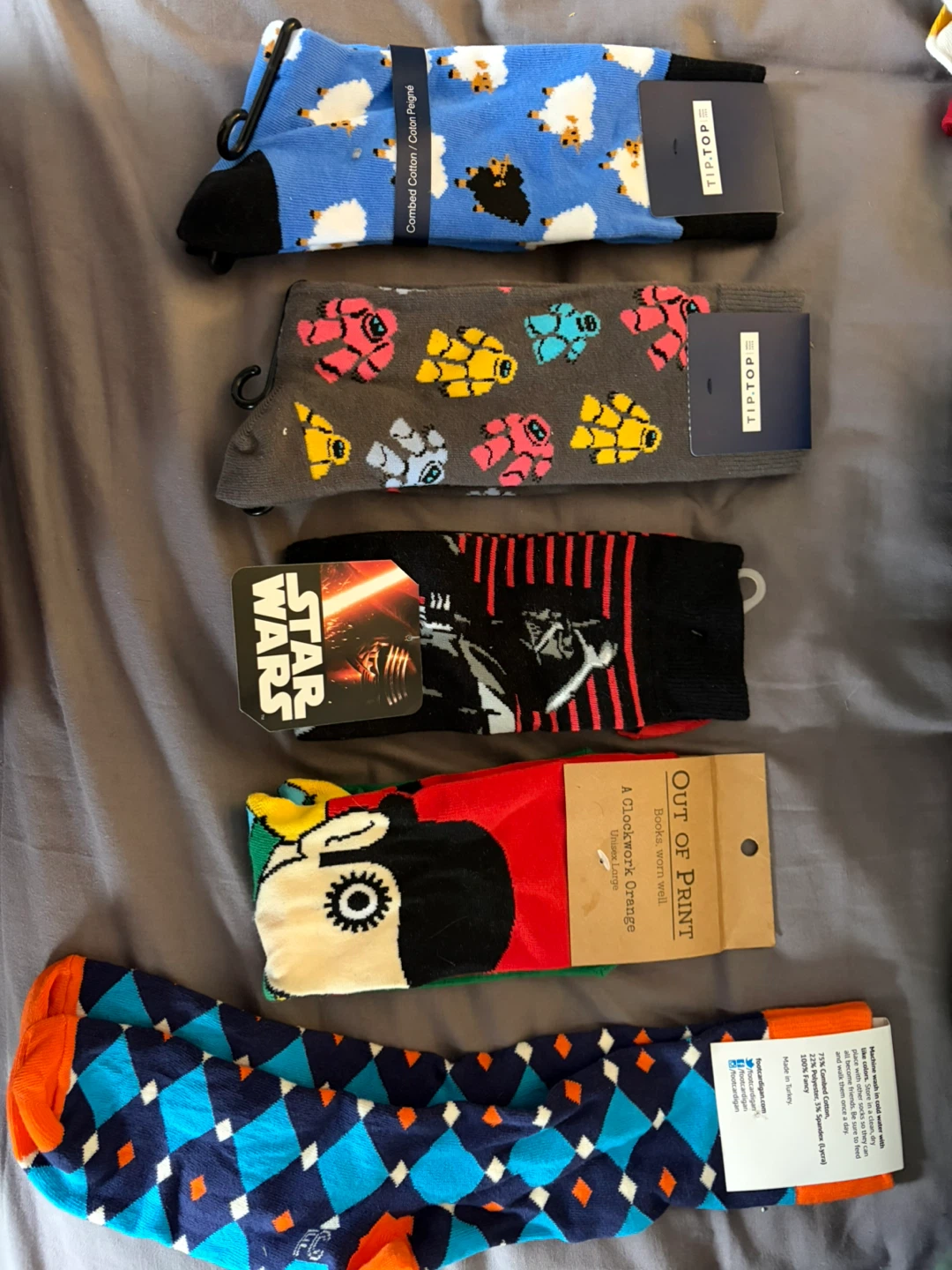 Assorted Women's Novelty Socks Bundle - photo 5