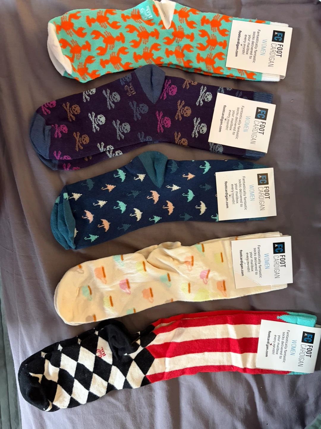 Assorted Women's Novelty Socks Bundle - photo 4