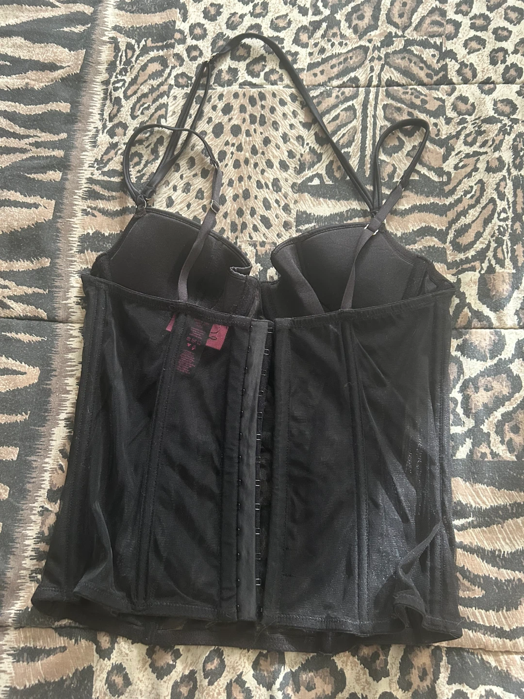 La Senza Black Corset Top M/M - photo 2