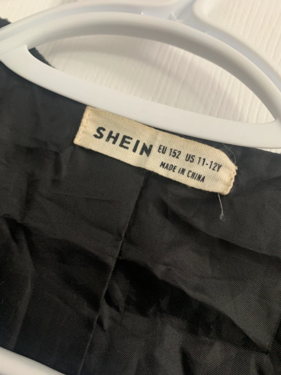Shein Black & Yellow Butterfly Dress - Size 11-12Y - photo 3