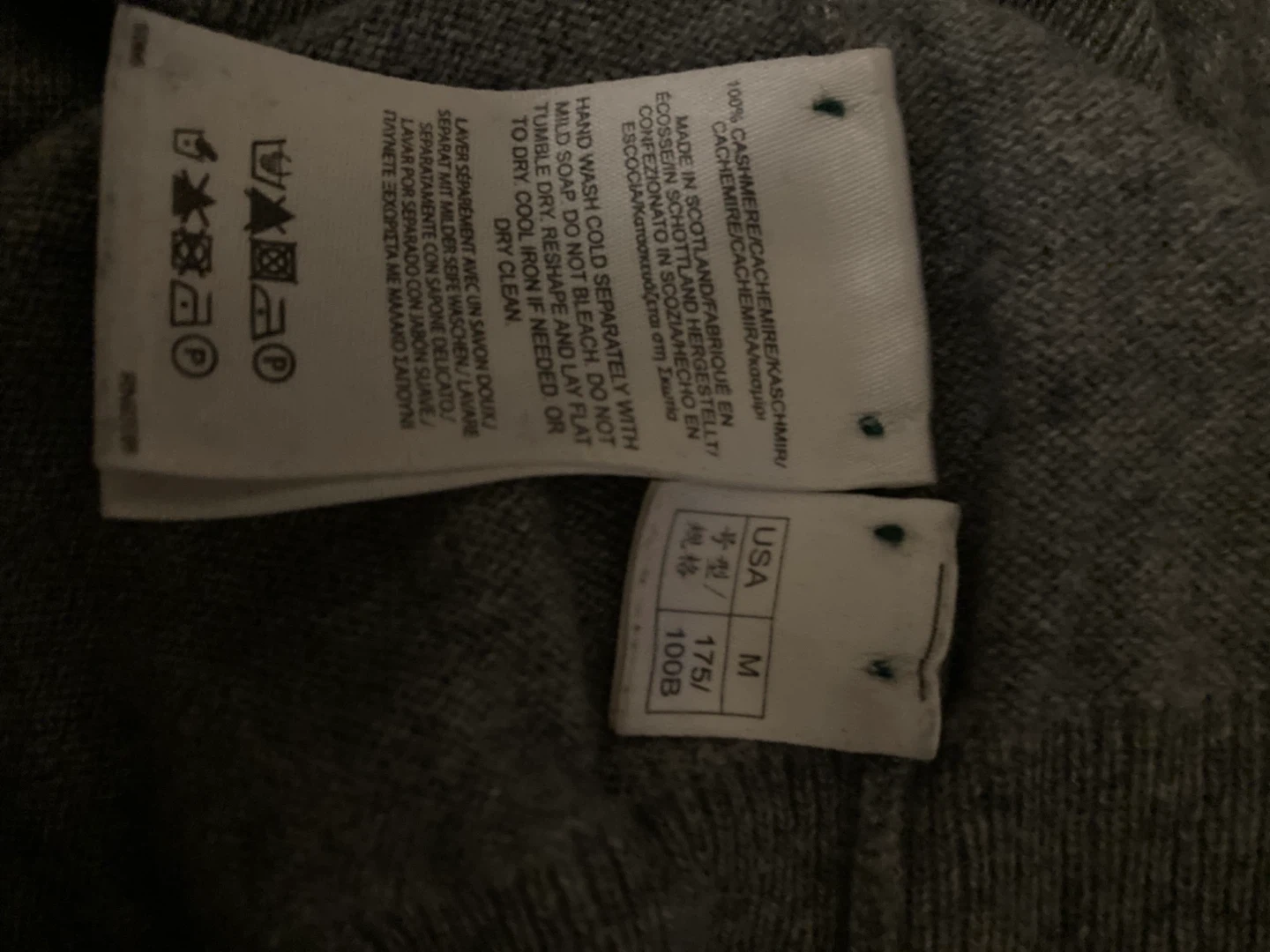 Brooks Brothers Scottish Cashmere Sweater - Medium - photo 3