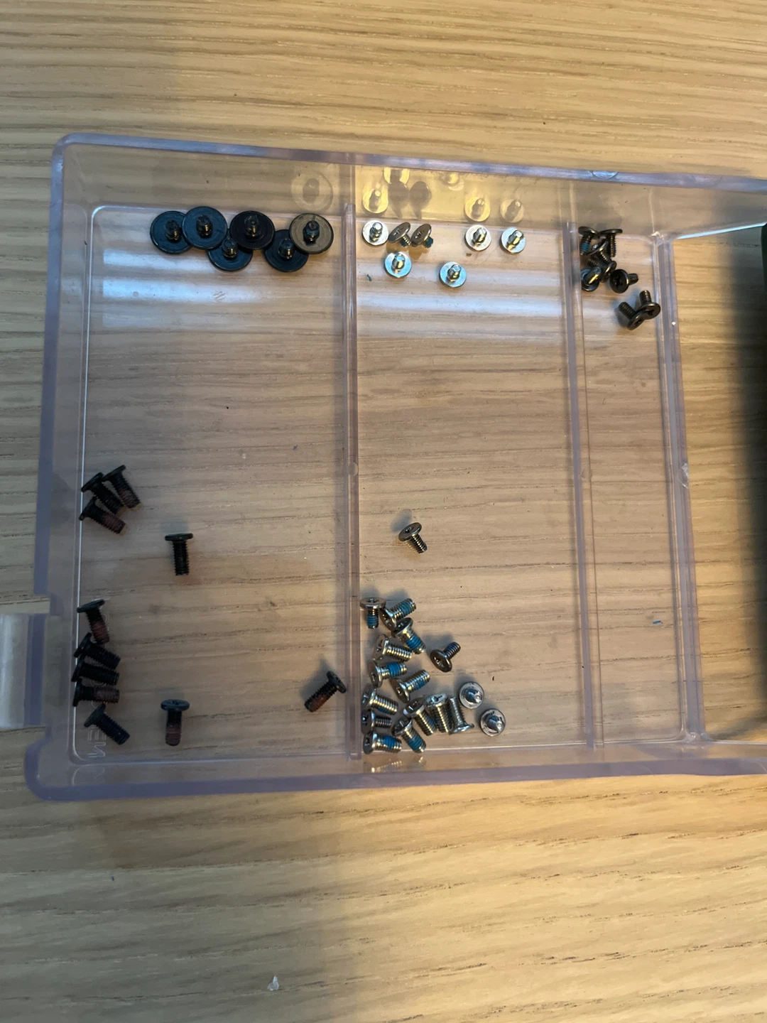 Laptop assembly screws