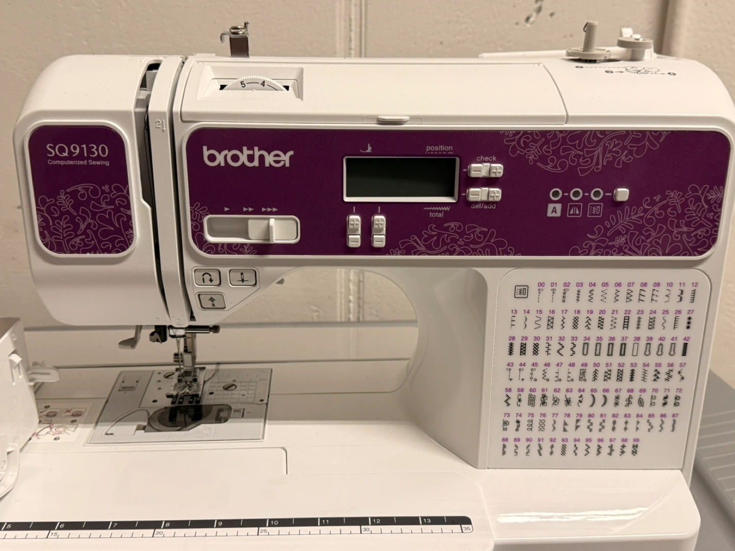 BROTHER Sewing Machine SQ9130 - Barely used, Bundle - photo 5