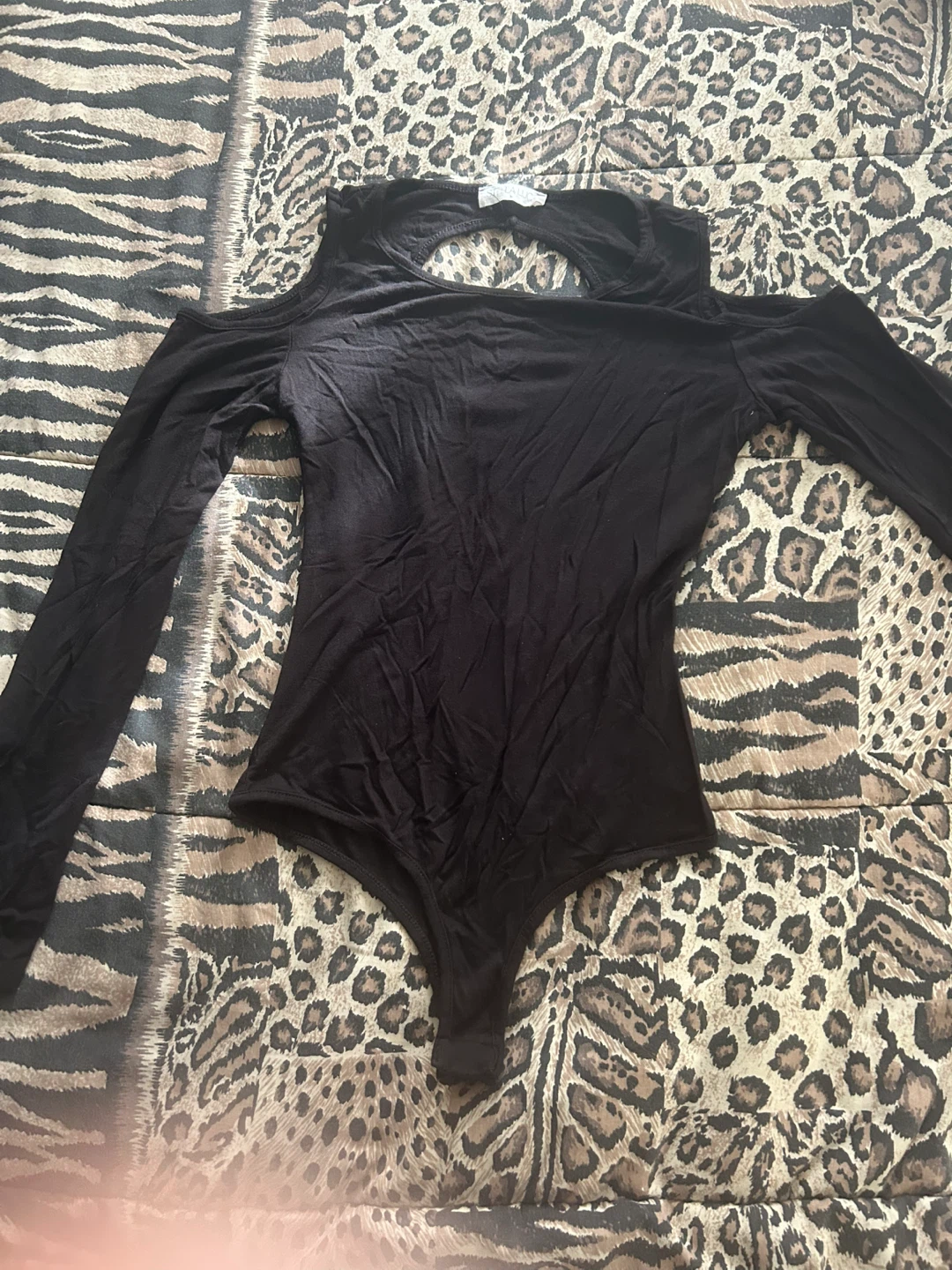Stella Lou Cut-Out Long Sleeve Bodysuit
