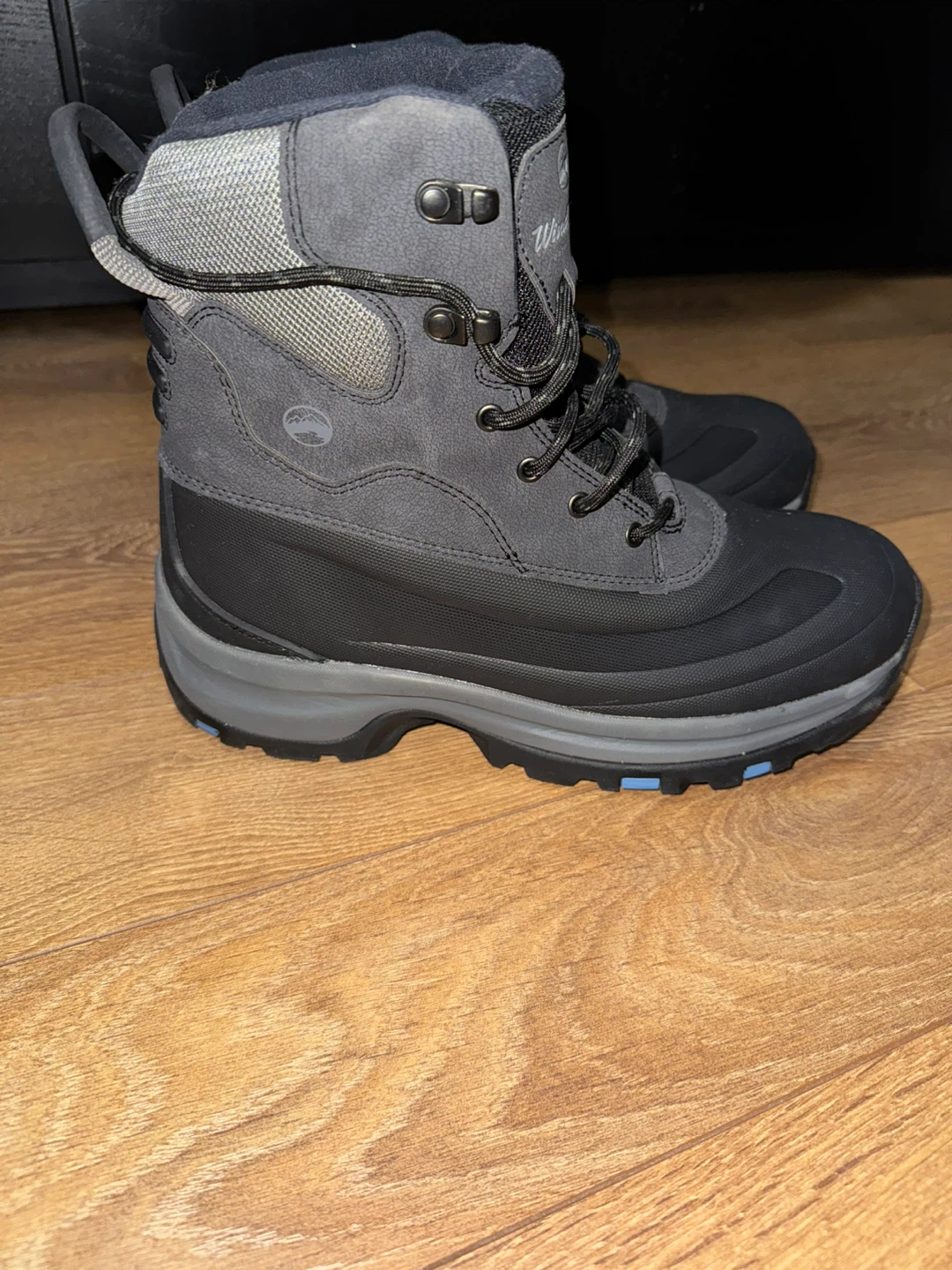 Wind River Winter Boots - Grey/Black (size 10) - photo 2