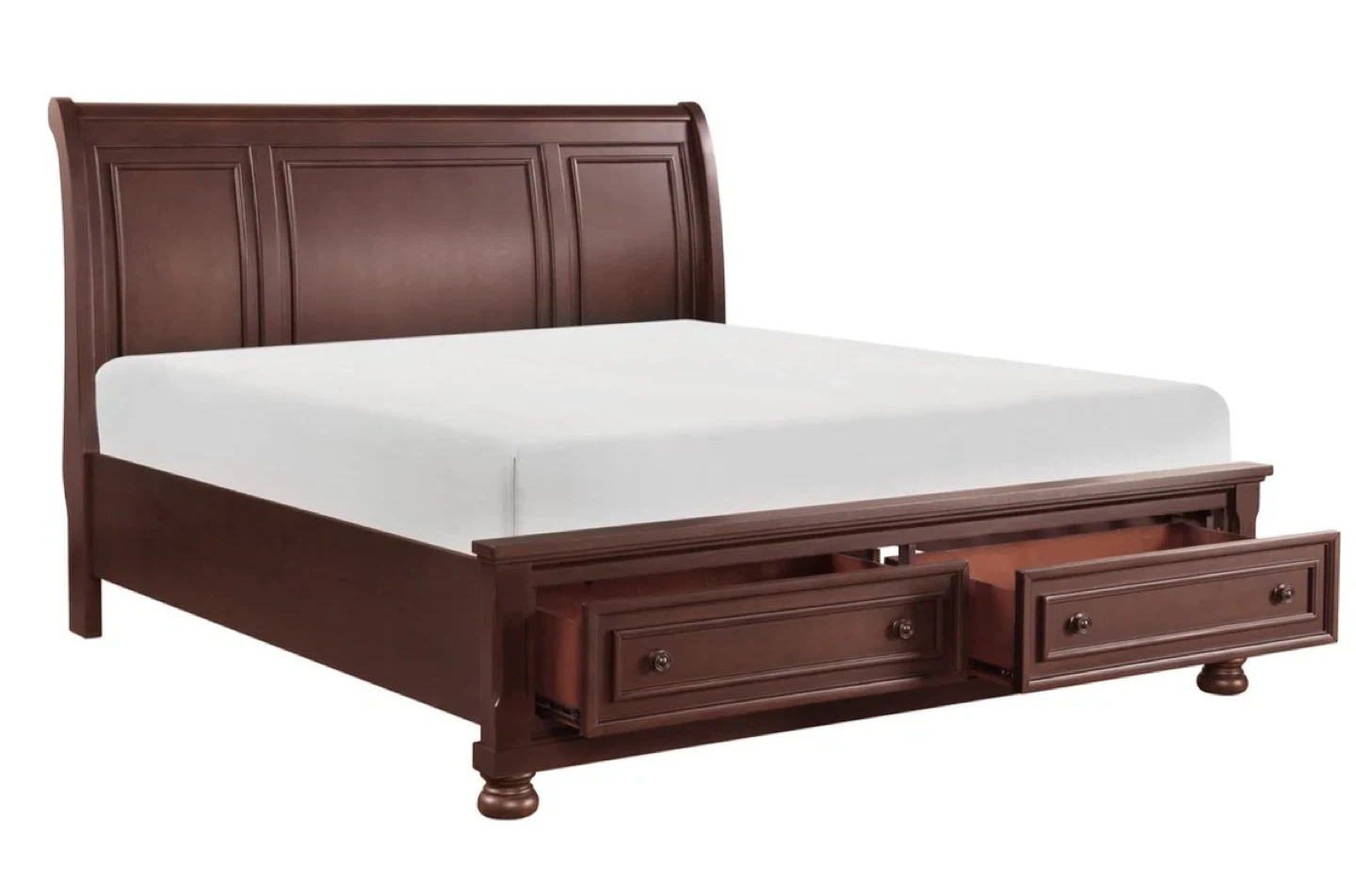Queen Sized Solid Wood (walnut) Bed Frame