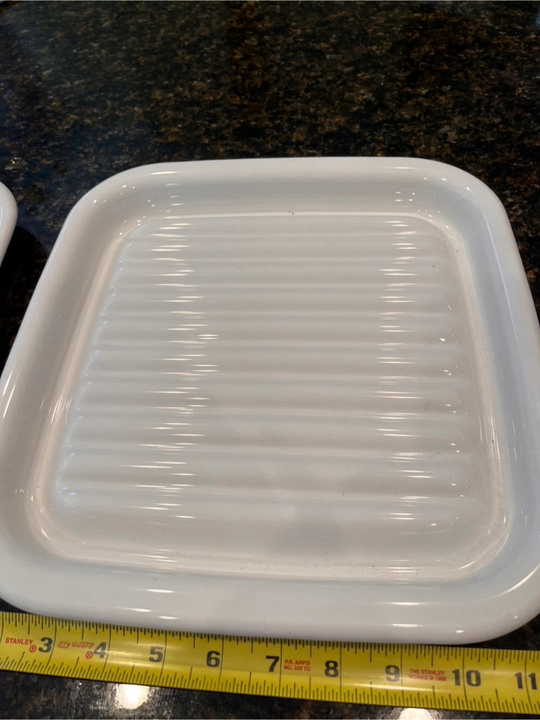 White Rectangular Baking Dish Corningware