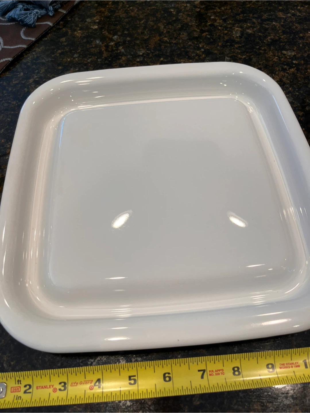 White Rectangular Baking Dish Corningware - photo 2