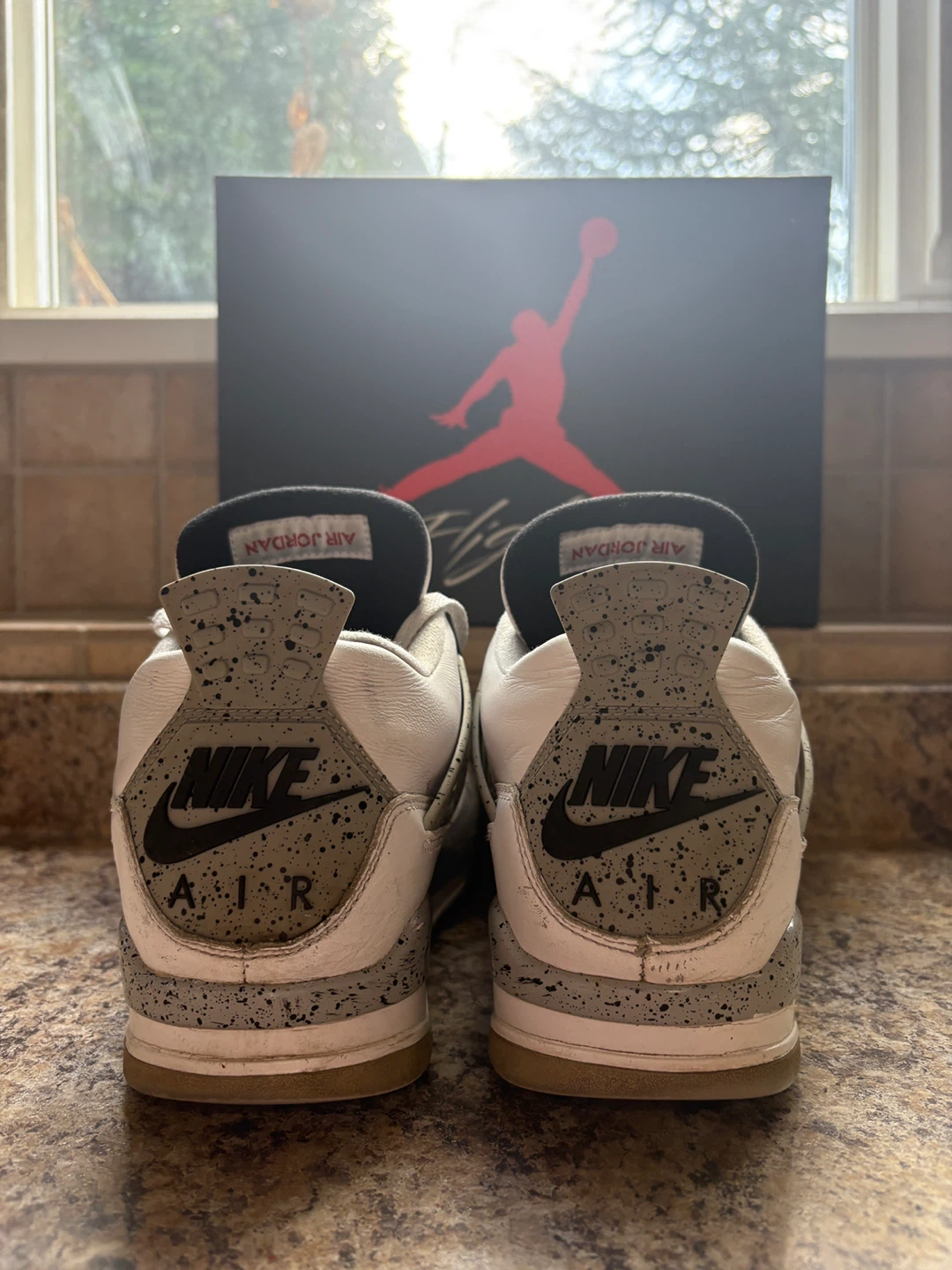Nike Air Jordan 4 Retro White Cement - photo 2