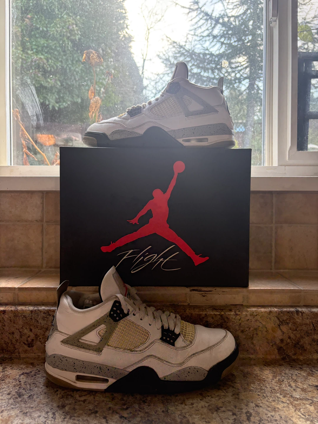 Nike Air Jordan 4 Retro White Cement