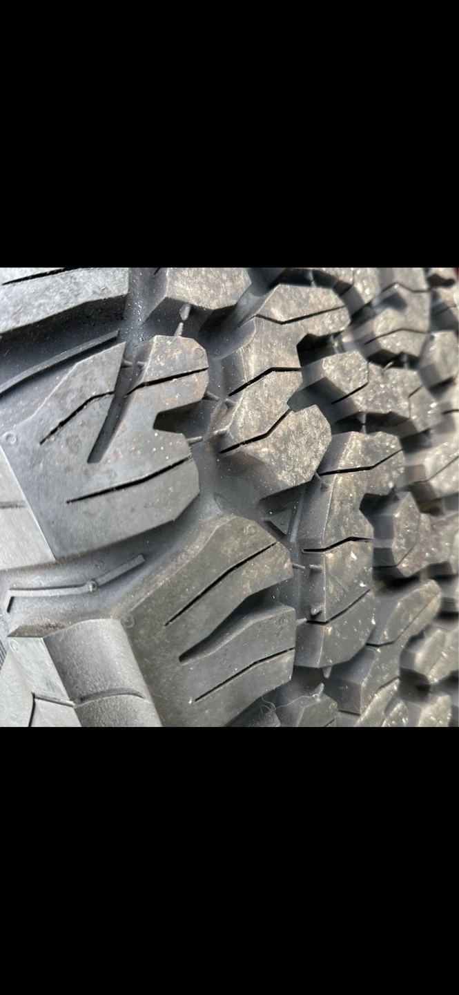 BFGoodrich 33x12.50R17LT Tires with Red Rims (Set of 5) - photo 2