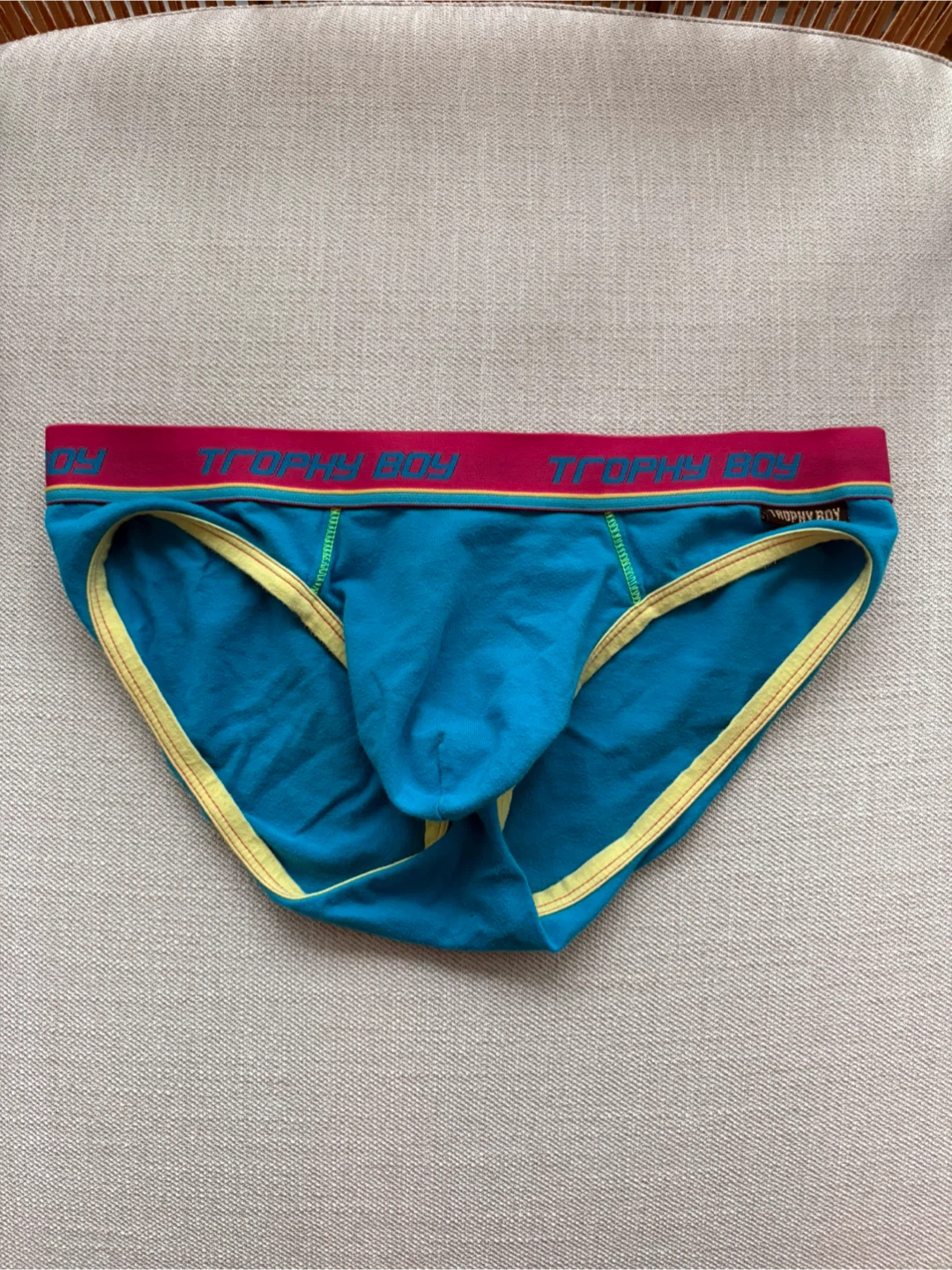 Andrew Christian Trophy Boy Briefs - Blue