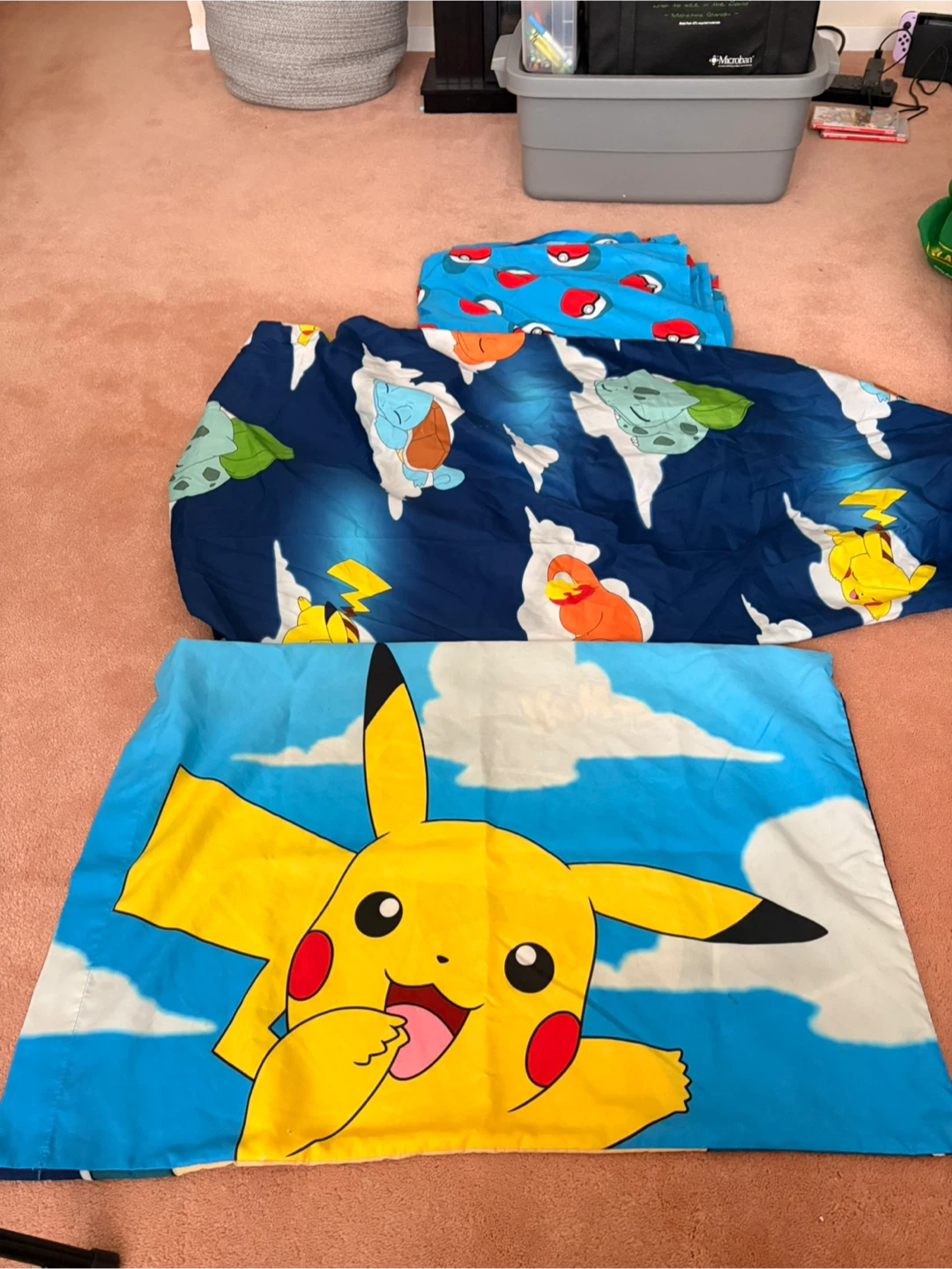 Pokémon Pikachu and Friends Bedding Set