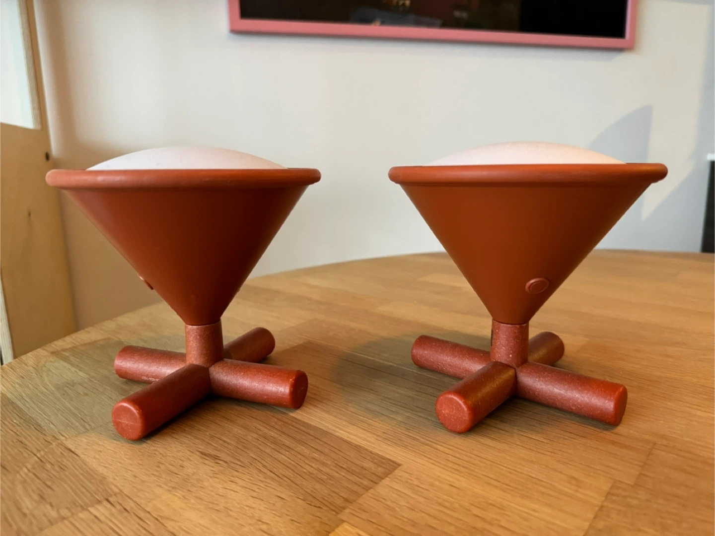 Pair of Orange Umbra Lights