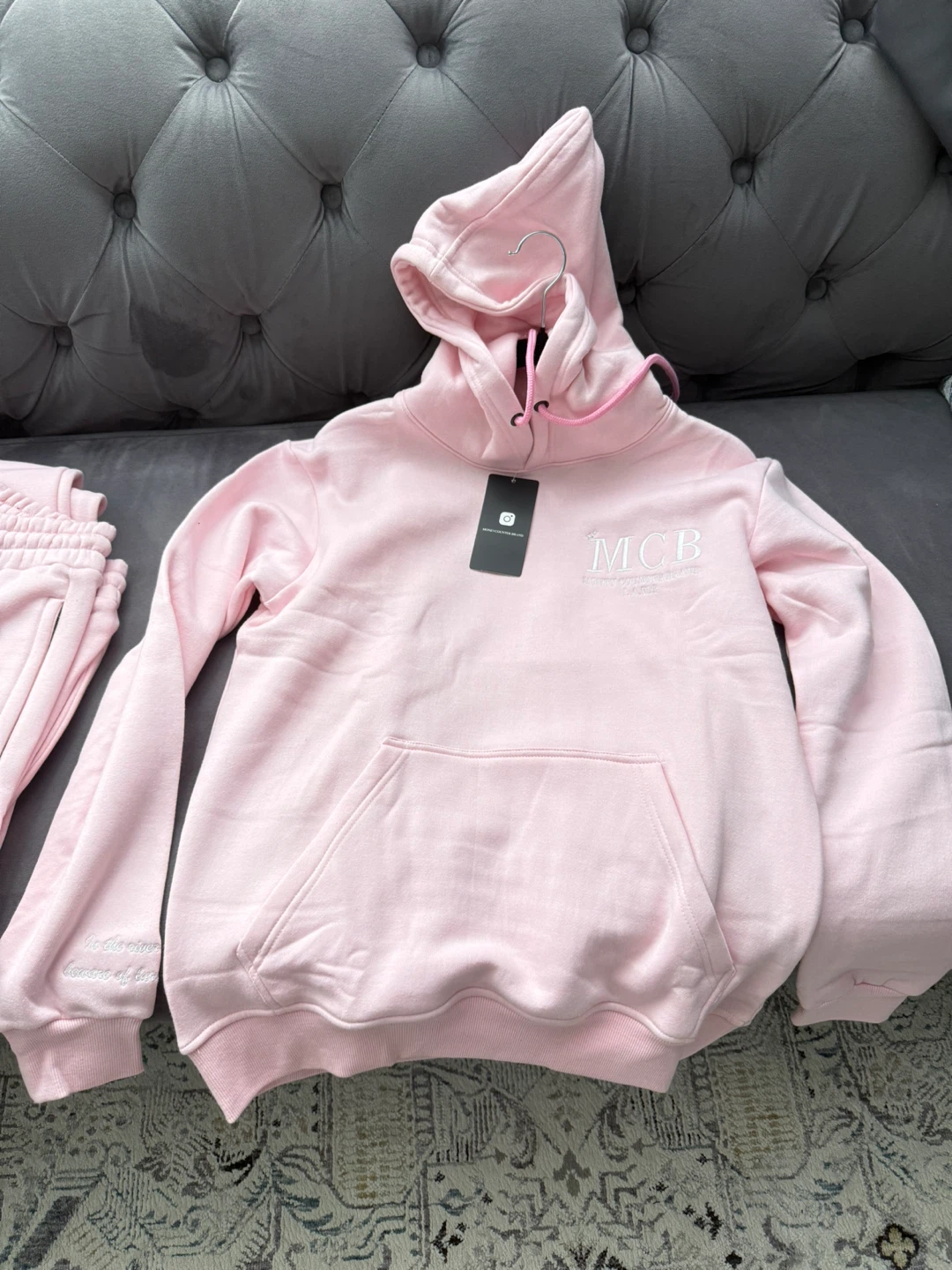 Money Counter Brand MCB Hoodie and Sweatpants Set